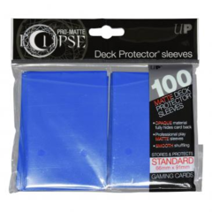 Ultra Pro - Pro Matte Eclipse: Deck Protector 100 Count Pack - Pacific Blue